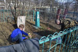 уборка могилы 6